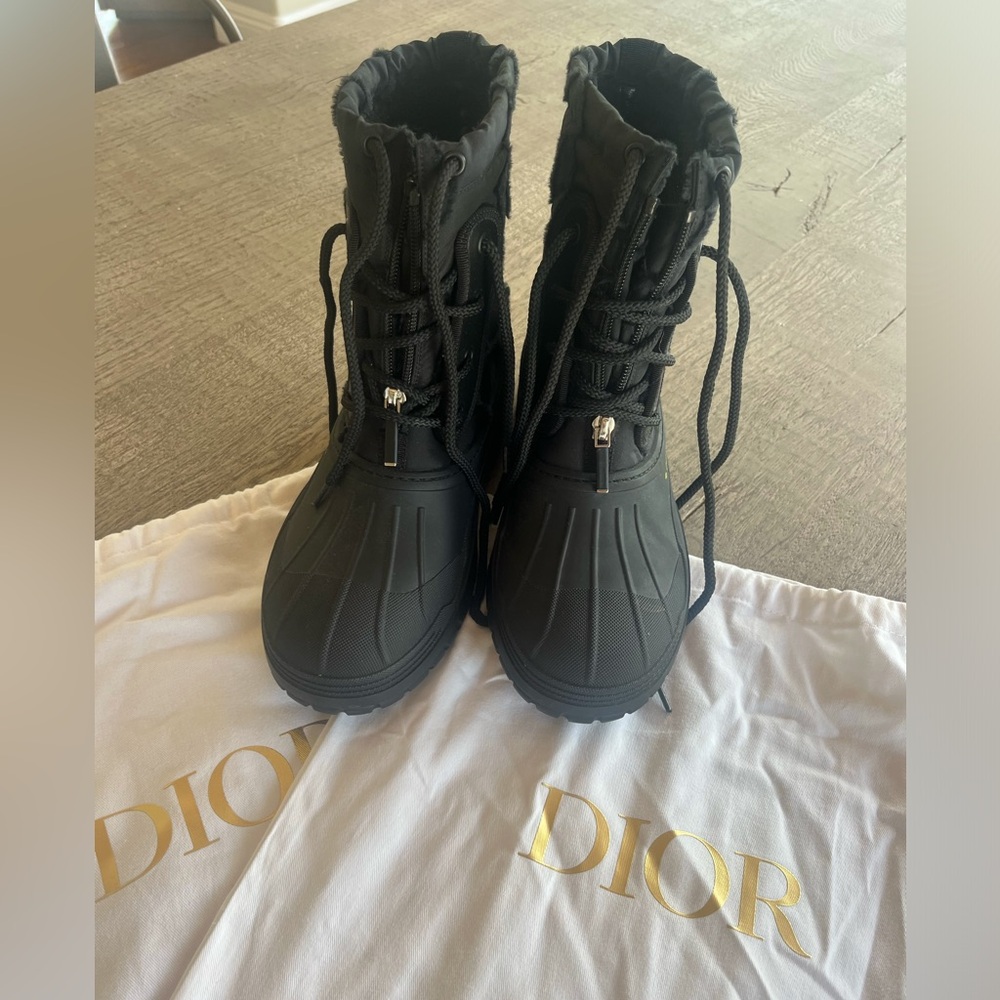 Dior snow and rain boots